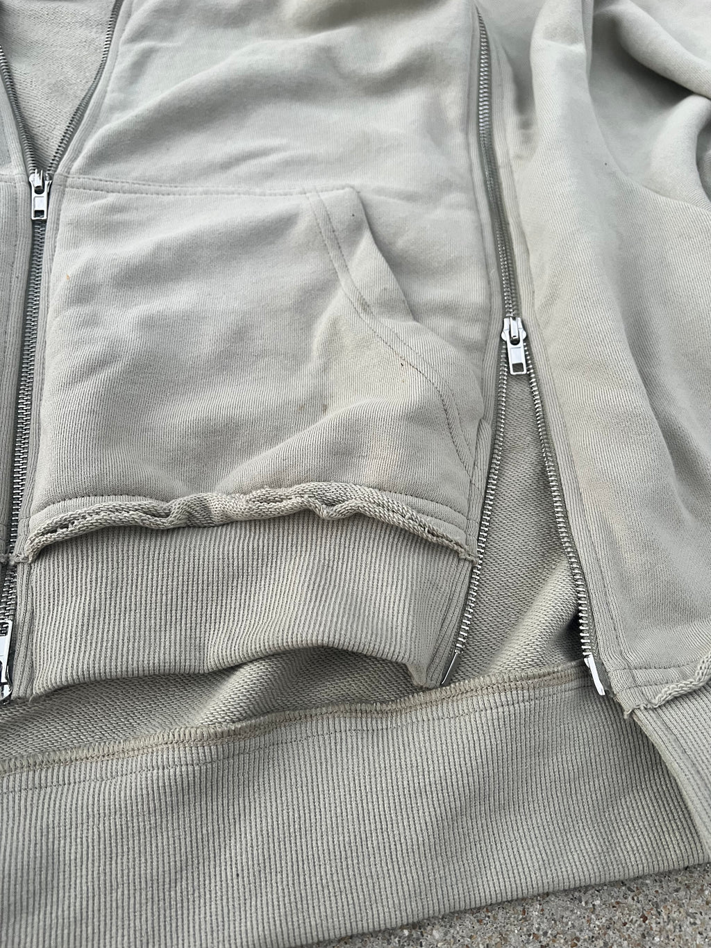 BEIGE  3 AND 2  SWEATSUIT